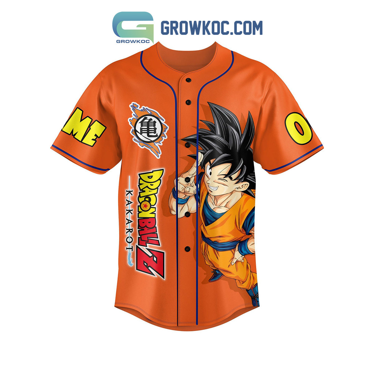 Dragonball Z Kakarot I’m Goku Personalized Baseball Jersey baseball jersey product view 2