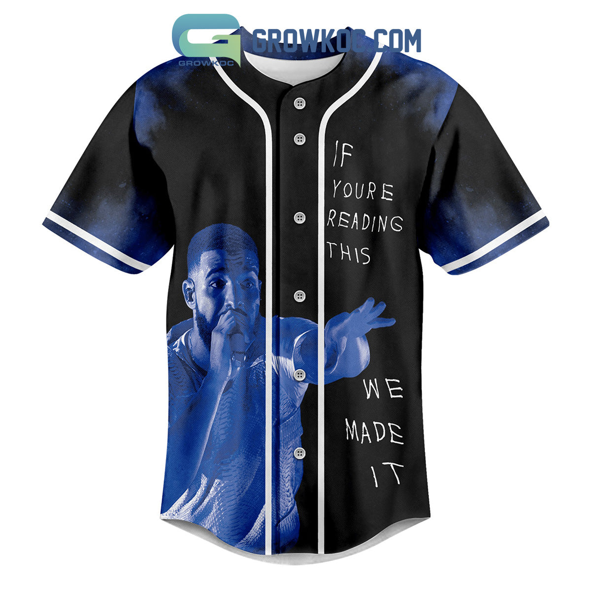 Drake If You’re Reading This We Made It Baseball Jersey baseball jersey product view 2