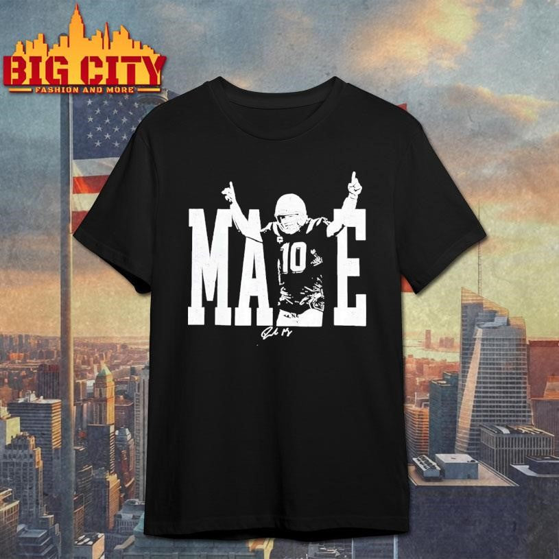 Drake Maye Football Signatures Shirt Unisex T-shirt, Sweatshirt, Hoodie, Long Sleeve Tee - T-Shirt, Sweatshirt, Hoodie