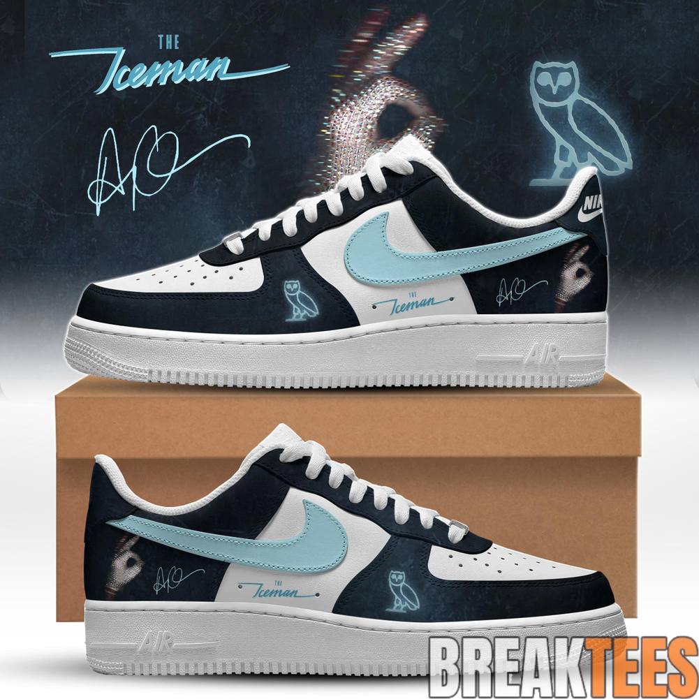 Drake The Iceman Album 2026 Freeze The World Special Air Force 1 Shoes Unisex T-shirt, Sweatshirt, Hoodie, Long Sleeve Tee - T-Shirt, Sweatshirt, Hoodie