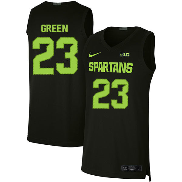 Draymond Green 23 Balck College Football Jersey football jersey product view 1