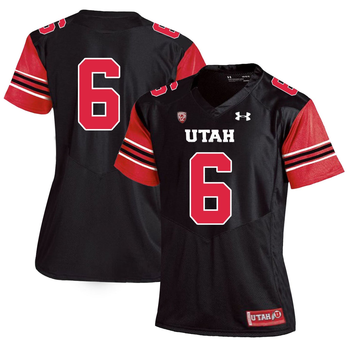 Dres Anderson Black Women College Football Jersey football jersey product view 1
