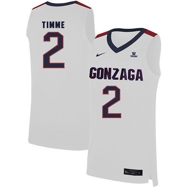 Drew Timme 2 White College Football Jersey football jersey product view 1