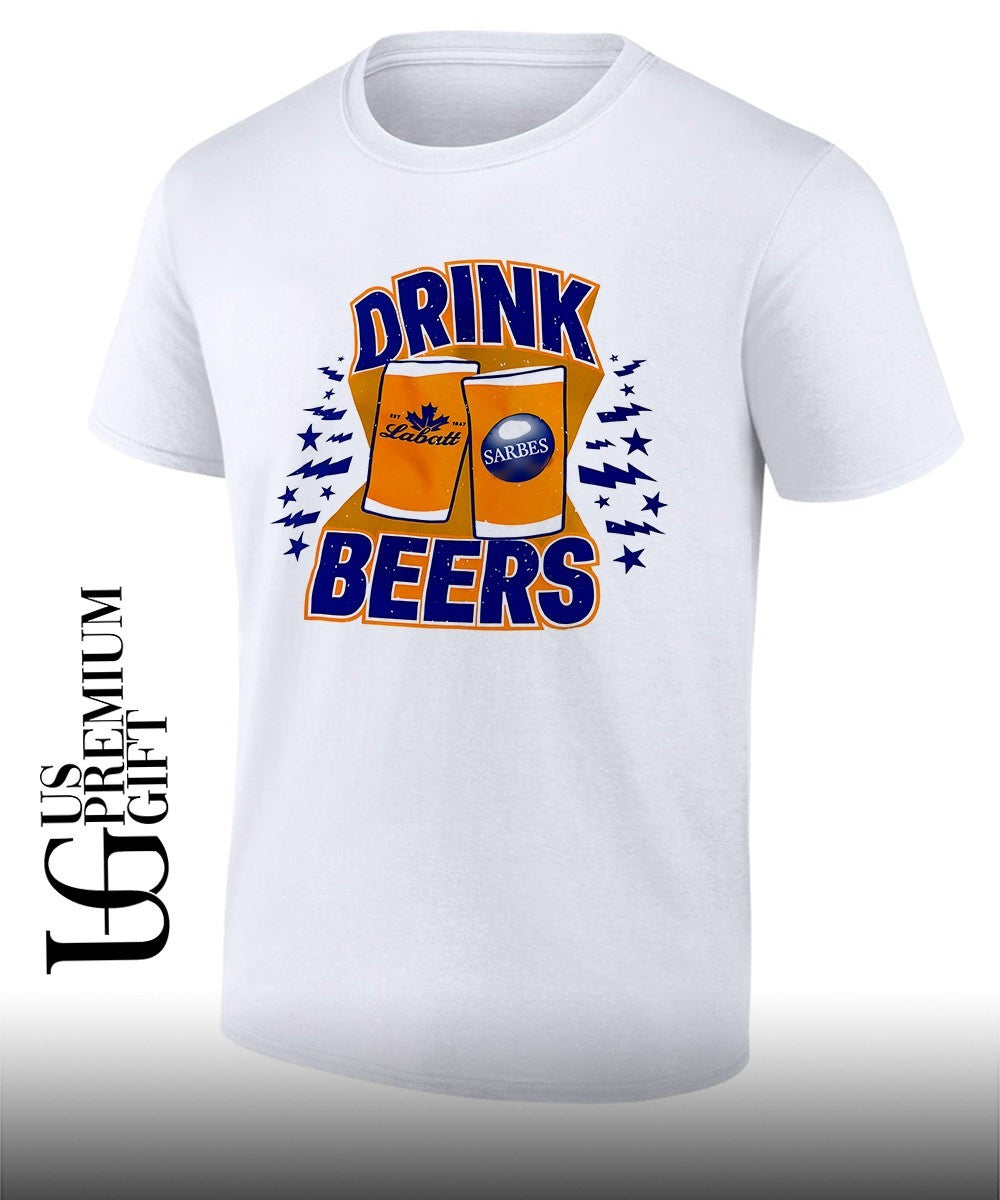 Drink Beers Buffalo Sabres NHL shirt Unisex T-shirt, Sweatshirt, Hoodie, Long Sleeve Tee - T-Shirt, Sweatshirt, Hoodie