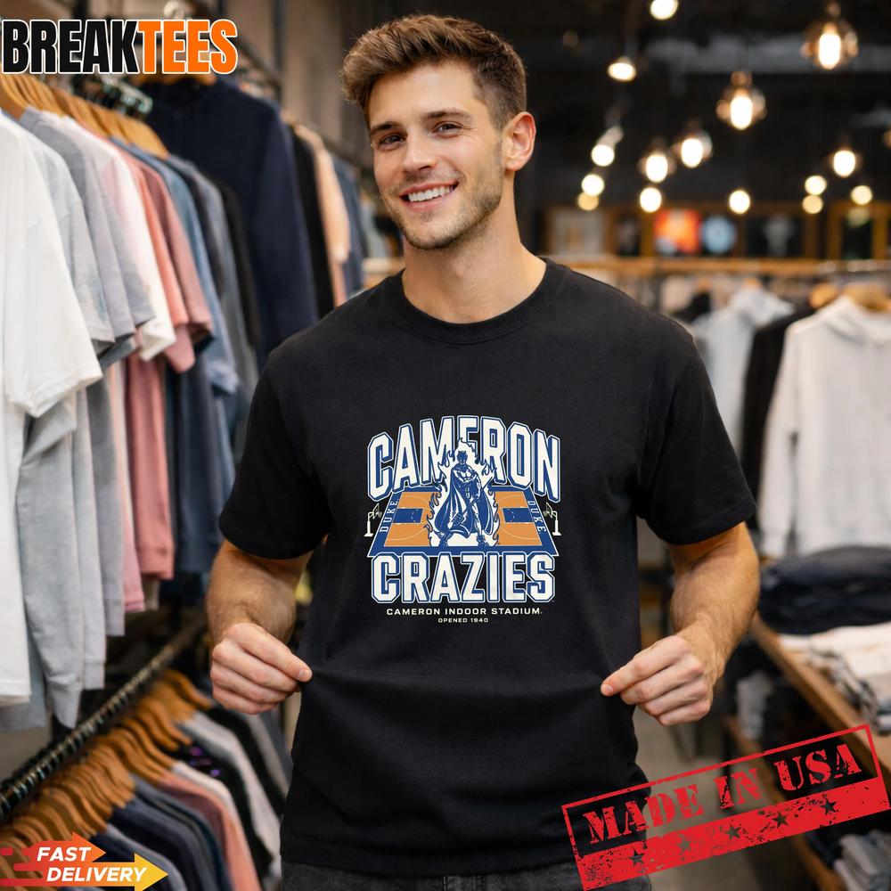 Duke Basketball Cameron Crazies Vintage Fan Graphic T-Shirt Unisex T-shirt, Sweatshirt, Hoodie, Long Sleeve Tee - T-Shirt, Sweatshirt, Hoodie