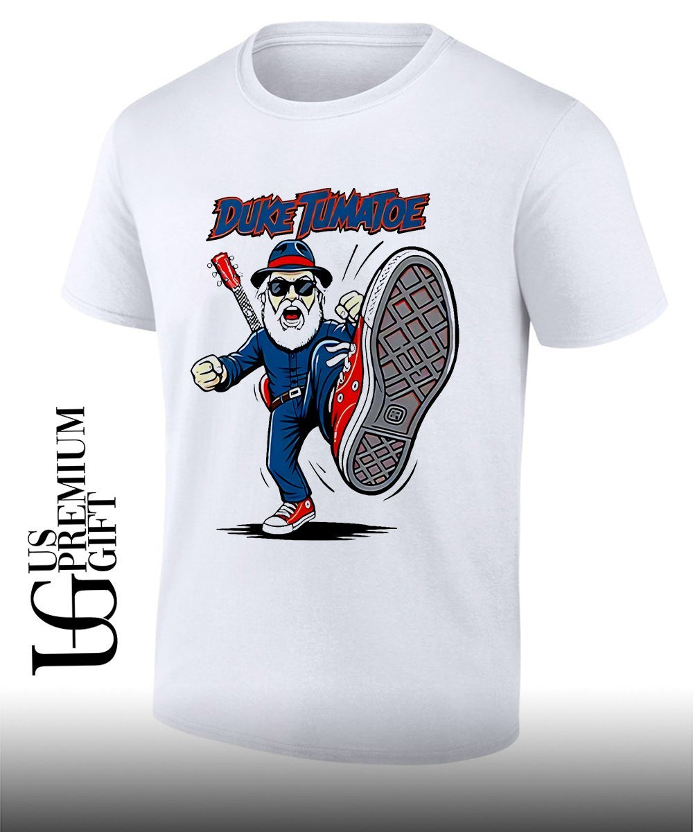 Duke Tumatoe Kicking Duke Kung Fu shirt Unisex T-shirt, Sweatshirt, Hoodie, Long Sleeve Tee - T-Shirt, Sweatshirt, Hoodie
