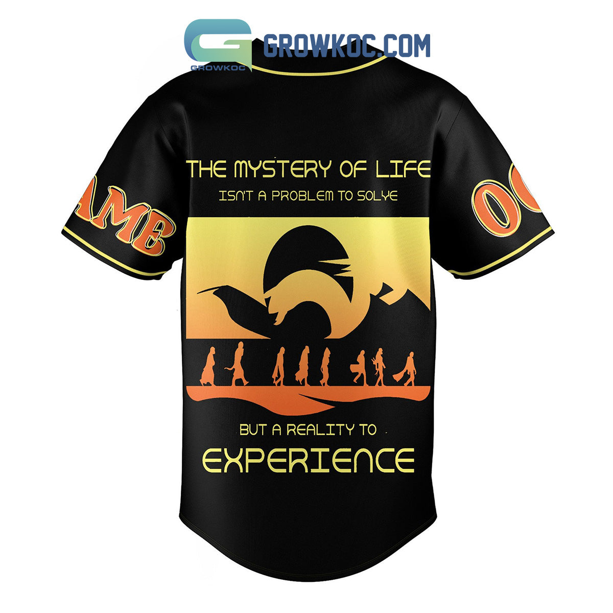 Dune House Of Atreides The Mystery Of Life Personalized Baseball Jersey baseball jersey product view 3