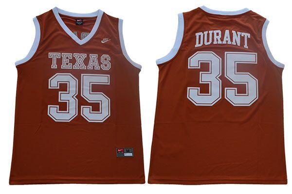 Durant 35 College Football Jersey football jersey product view 1