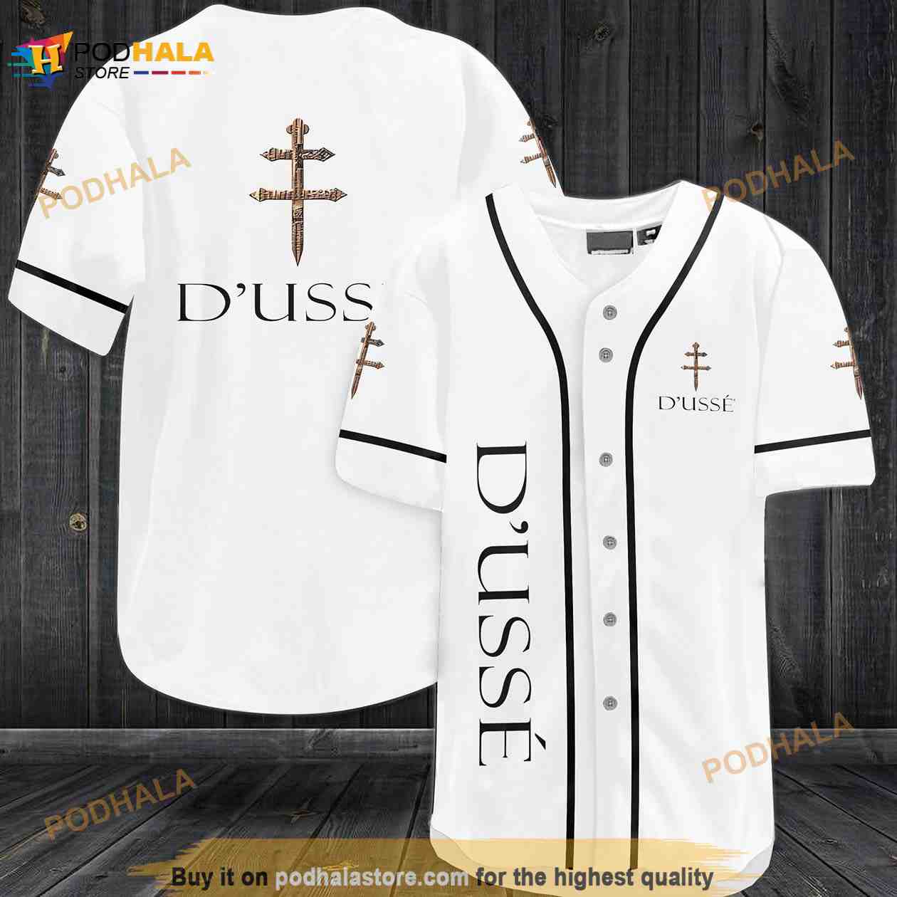 D’usse All Over Print Unisex 3D Baseball Jersey baseball jersey product view 1
