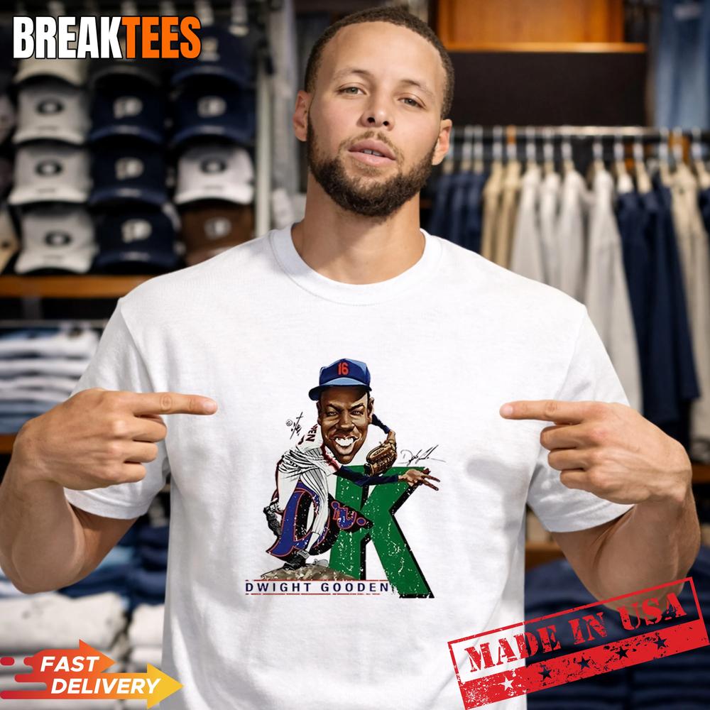 Dwight Gooden New York Mets MLB Signature Caricature T-Shirt Unisex T-shirt, Sweatshirt, Hoodie, Long Sleeve Tee - T-Shirt, Sweatshirt, Hoodie