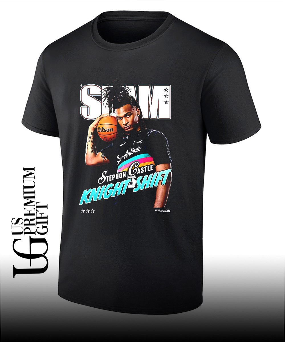 Dylan Harper rocking the Steph Castle Slam cover shirt Unisex T-shirt, Sweatshirt, Hoodie, Long Sleeve Tee - T-Shirt, Sweatshirt, Hoodie