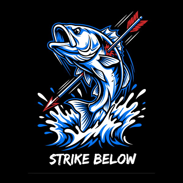 Dynamic Bowfishing Strike Art Unisex T-shirt, Sweatshirt, Hoodie, Long Sleeve Tee - T-Shirt, Sweatshirt, Hoodie