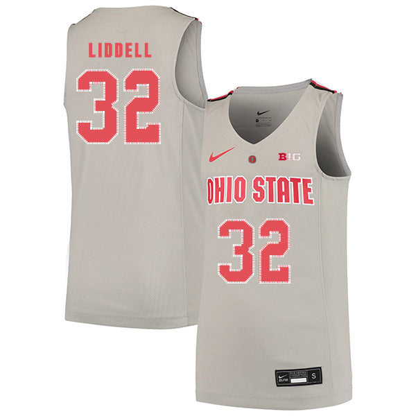 E.J. Liddell 32 Gray College Football Jersey football jersey product view 1