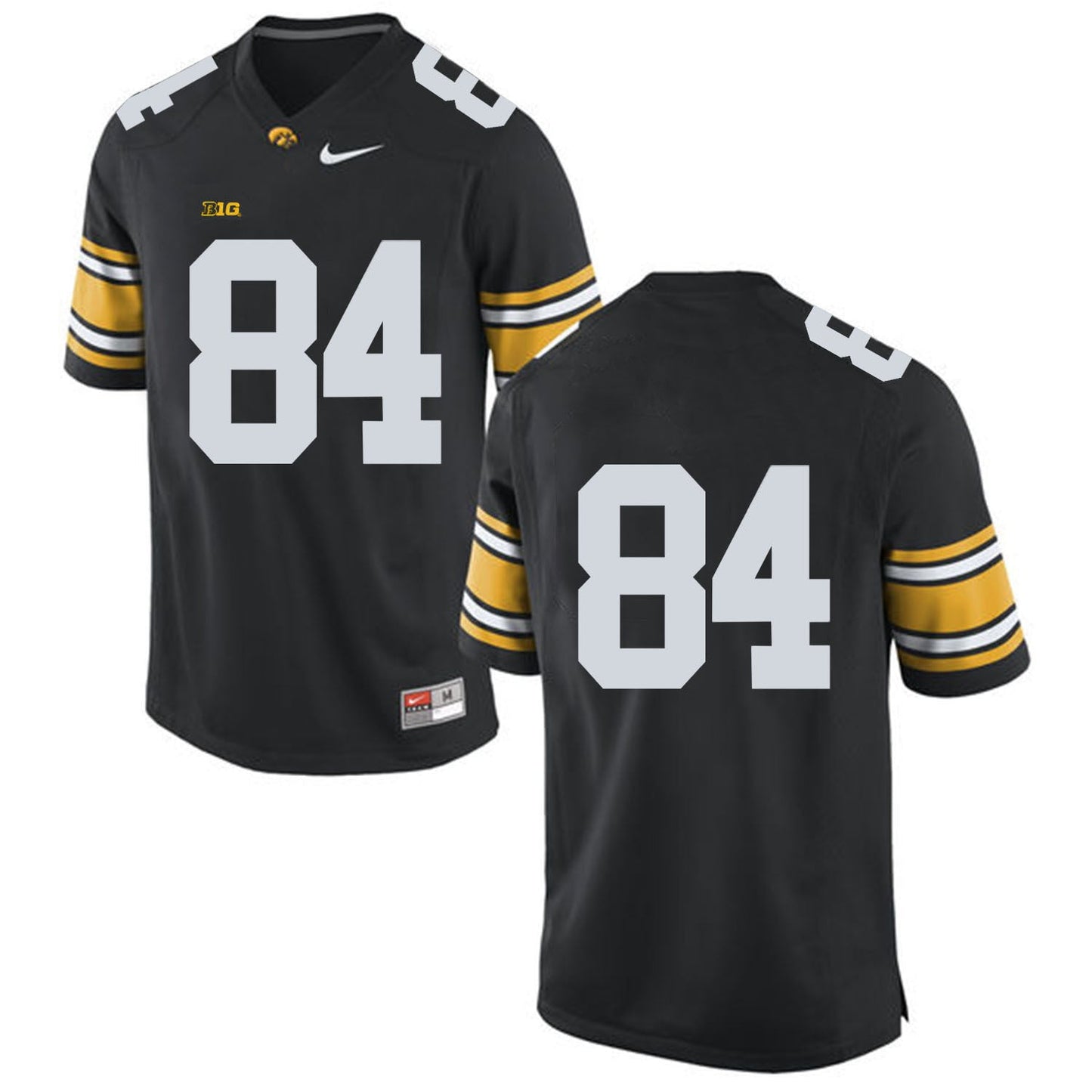 EASLEY 84 Black College Football Jersey football jersey product view 1