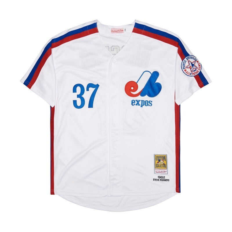 EXPOS #37 RODGERS Style 2 Baseball Jersey baseball jersey product view 1