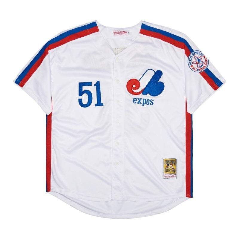 EXPOS #51 JOHNSONS Style 2 Baseball Jersey baseball jersey product view 1