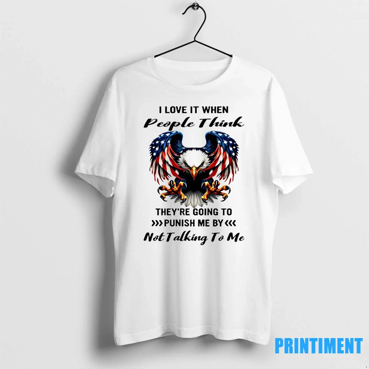 Eagle I Love It When People Think Theyre Going To Punish Me Tshirts Sweater Unisex T-shirt, Sweatshirt, Hoodie, Long Sleeve Tee - T-Shirt, Sweatshirt, Hoodie
