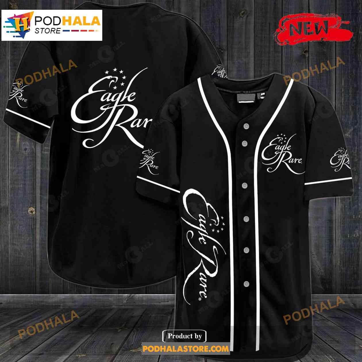 Eagle Rare Baseball Jersey baseball jersey product view 1