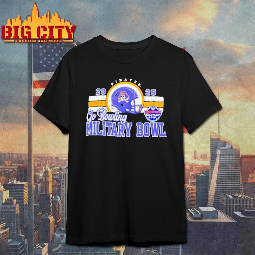 East Carolina Ecu Football 2025 Military Bowl Go Bowling Shirt Unisex T-shirt, Sweatshirt, Hoodie, Long Sleeve Tee - T-Shirt, Sweatshirt, Hoodie