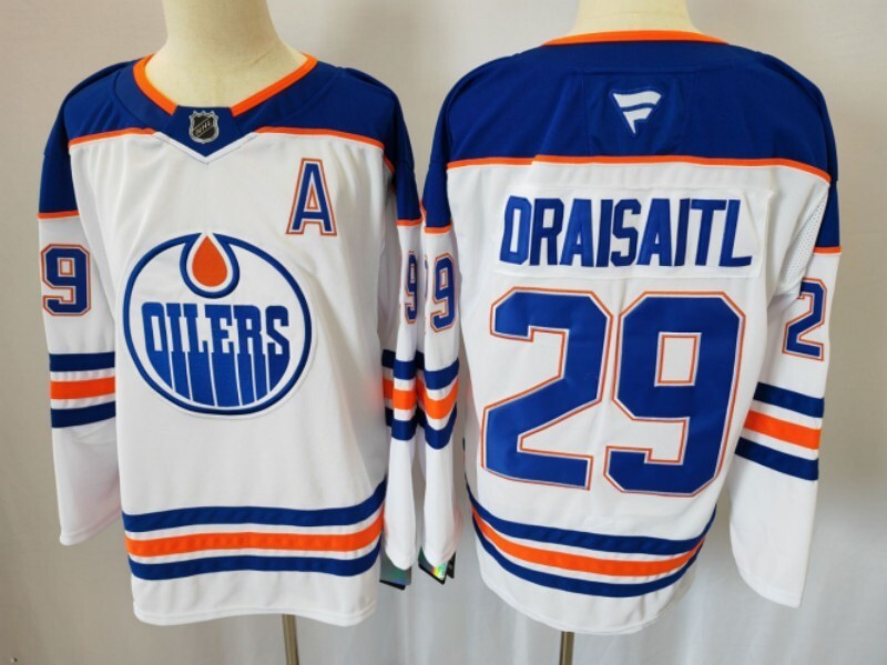 Edmonton Oilers #29 Leon Draisaitl Oilers Style 3 Hockey Jersey hockey jersey product view 1
