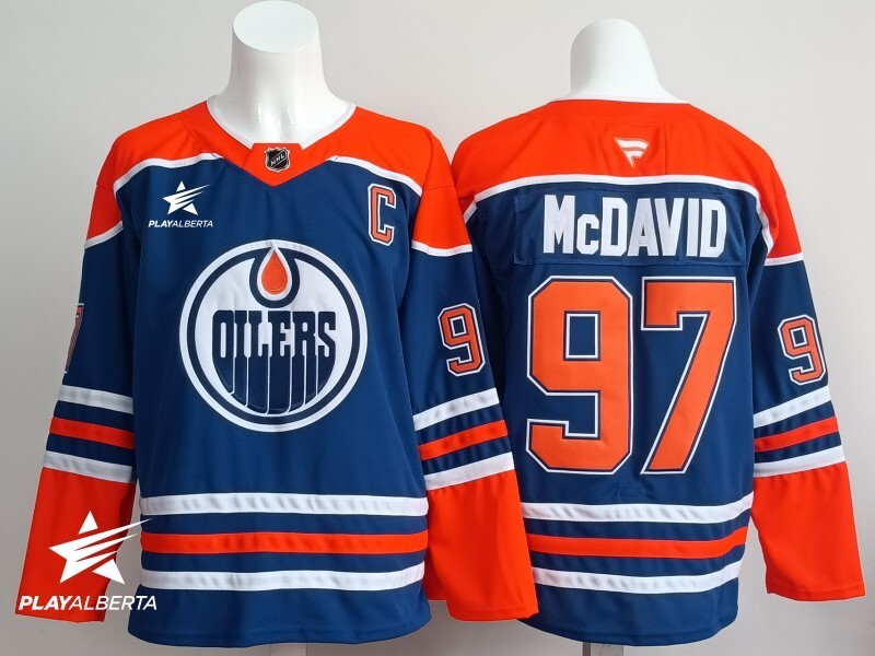 Edmonton Oilers #97 Connor McDavid Oilers Champion Edition Style 1 Hockey Jersey hockey jersey product view 1