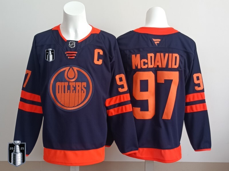 Edmonton Oilers #97 Connor McDavid Oilers Champion Edition Style 7 Hockey Jersey hockey jersey product view 1