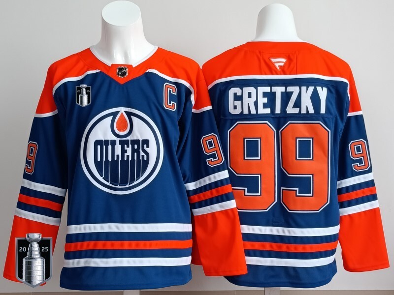 Edmonton Oilers #99 Wayne Gretzky Oilers Champion Edition Style 4 Hockey Jersey hockey jersey product view 1