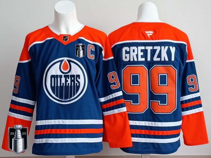 Edmonton Oilers #99 Wayne Gretzky Oilers Champion Edition Style 7 Hockey Jersey hockey jersey product view 1