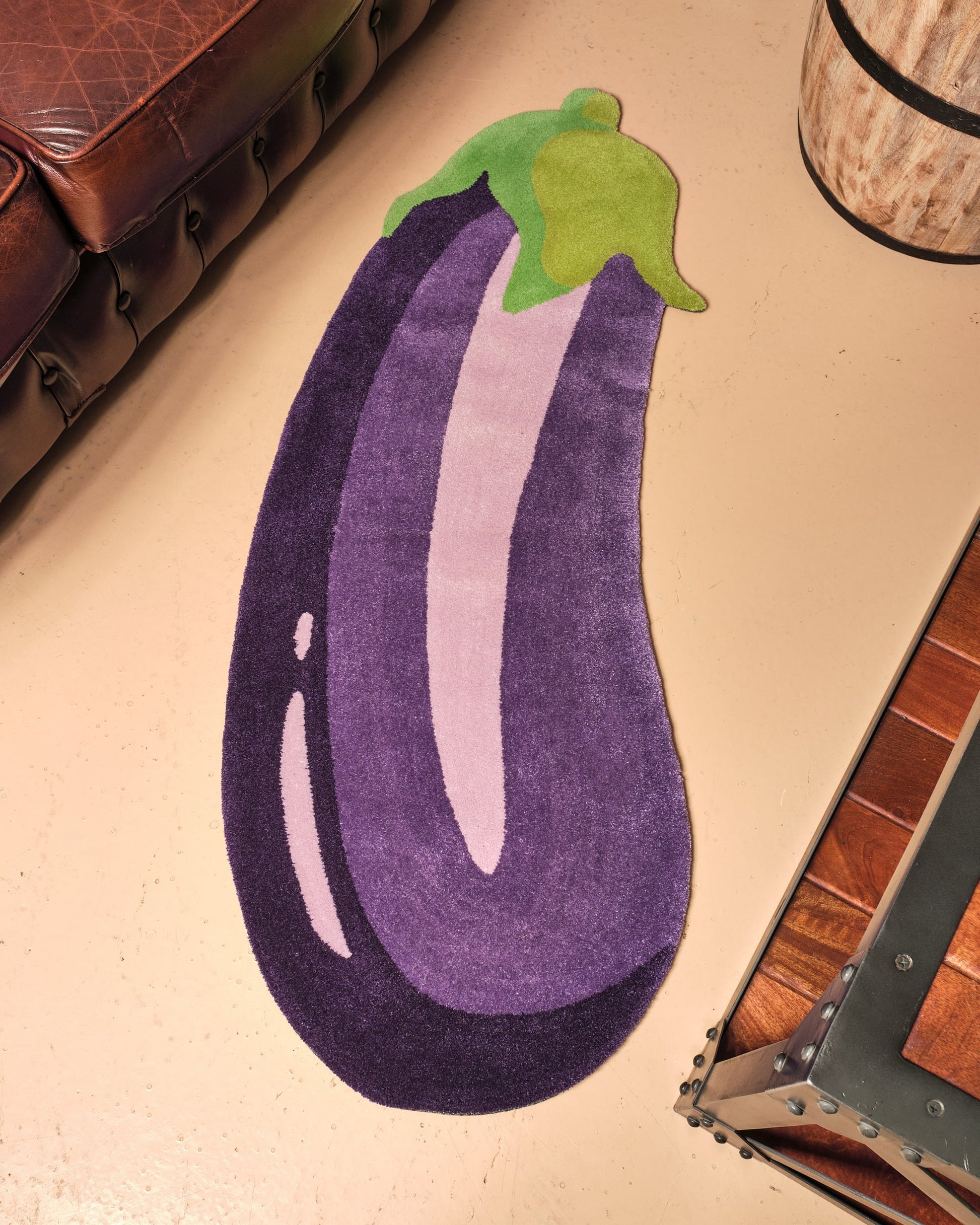 Eggplant Rug Unisex T-shirt, Sweatshirt, Hoodie, Long Sleeve Tee - T-Shirt, Sweatshirt, Hoodie