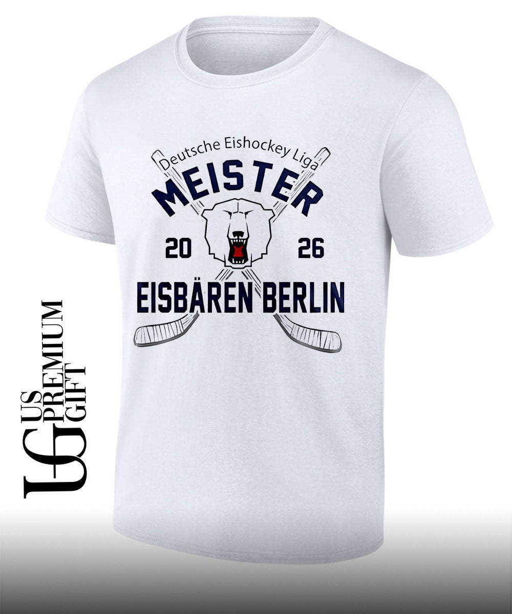 Eisbaren Berlin Deutsche Eishockey Liga Meister 2026 shirt Unisex T-shirt, Sweatshirt, Hoodie, Long Sleeve Tee - T-Shirt, Sweatshirt, Hoodie