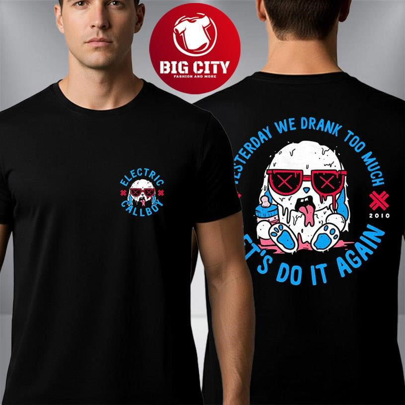 Official Electric Callboy Lets Do It Again Two Sided Shirt Unisex T-shirt, Sweatshirt, Hoodie, Long Sleeve Tee - T-Shirt, Sweatshirt, Hoodie