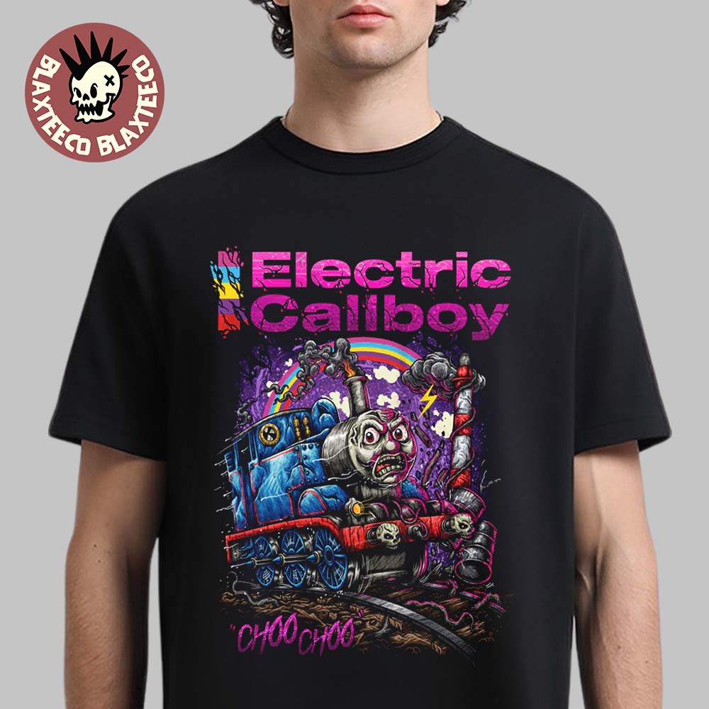 Electric Callboy Merch Choo Choo Train T-Shirt Unisex T-shirt, Sweatshirt, Hoodie, Long Sleeve Tee - T-Shirt, Sweatshirt, Hoodie