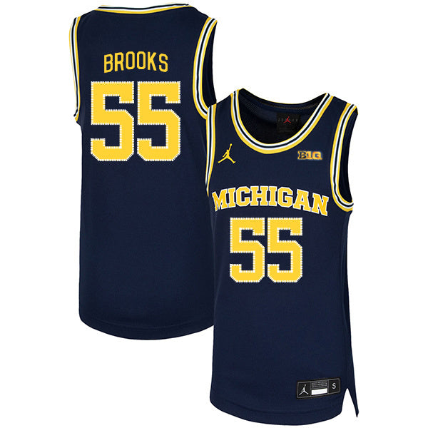 Eli Brooks 55 Navy College Football Jersey football jersey product view 1