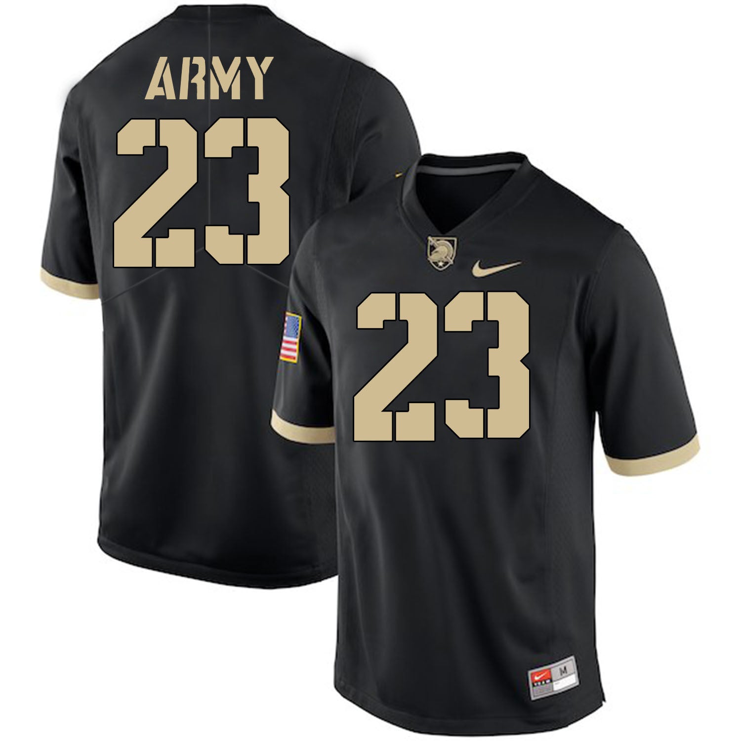 Elijah Riley 23 Black College Football Jersey football jersey product view 1