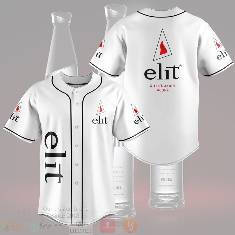 FASHION Elit Ultra Luxury Vodka Baseball Jerseys Botton Shirt baseball jersey product view 1