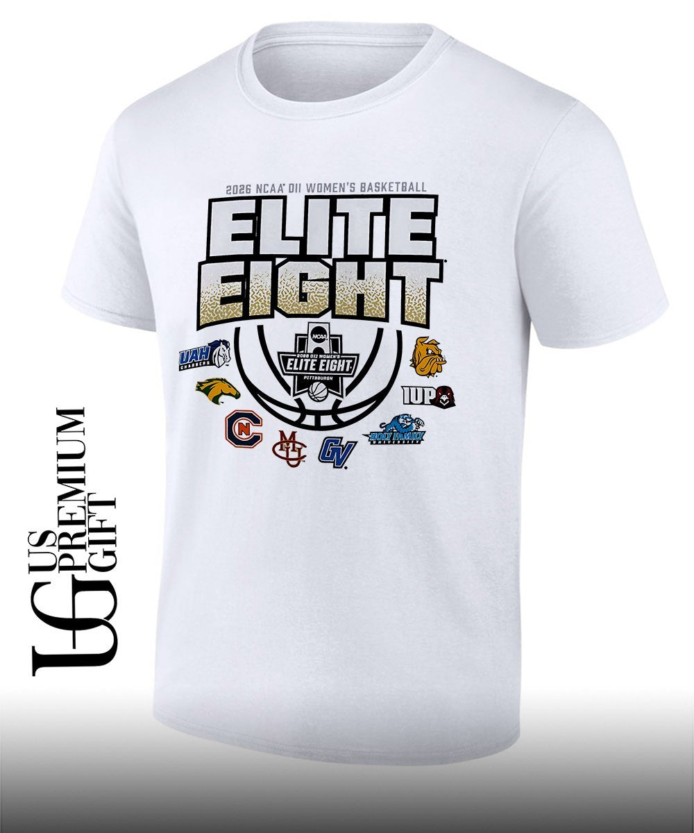 Elite Eight 2026 NCAA Division II Womens Basketball logo shirt Unisex T-shirt, Sweatshirt, Hoodie, Long Sleeve Tee - T-Shirt, Sweatshirt, Hoodie