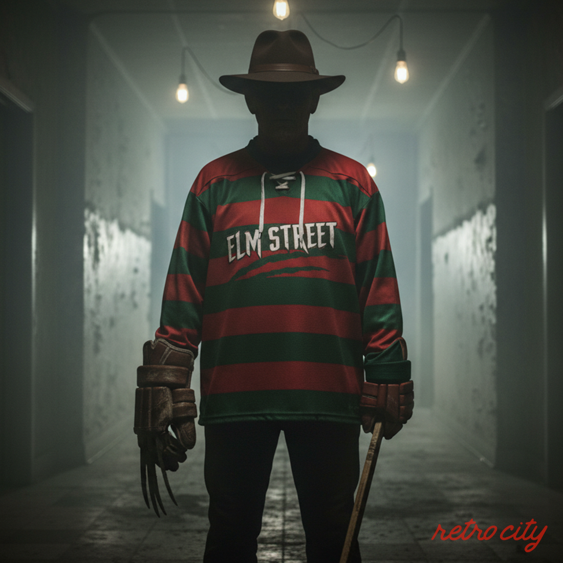 Elm Street Custom Lace-Up Hockey Jersey hockey jersey product view 4