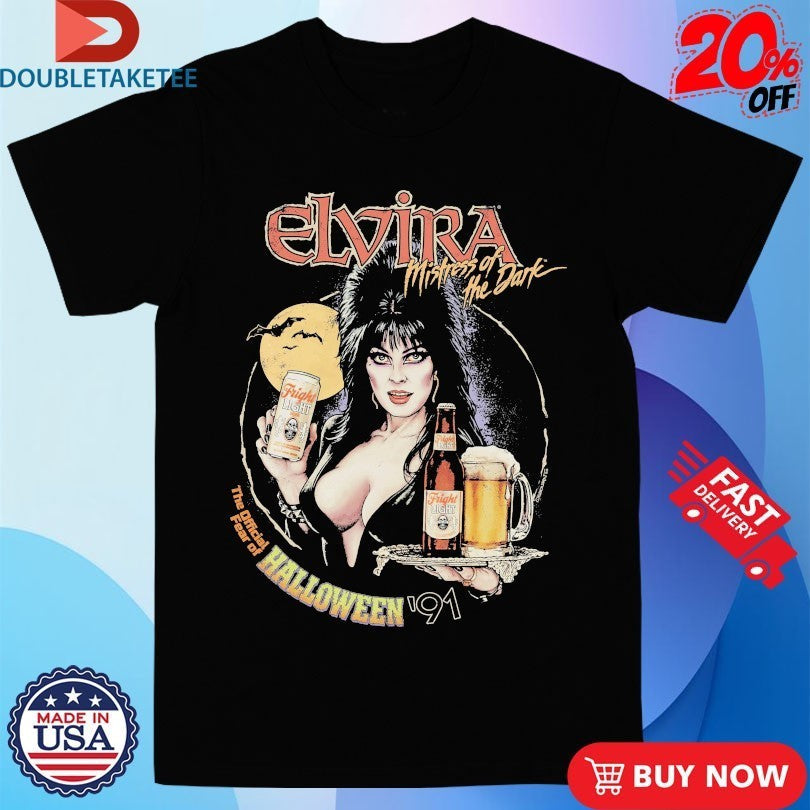 Elvira Mistress Of The Dark Fear Halloween Fright - Adult & Kids T-Shirts, Sweatshirts & Hoodies apparel design preview 1