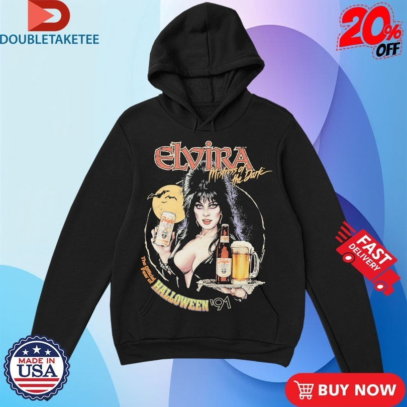 Elvira Mistress Of The Dark Fear Halloween Fright - Adult & Kids T-Shirts, Sweatshirts & Hoodies apparel design preview 2