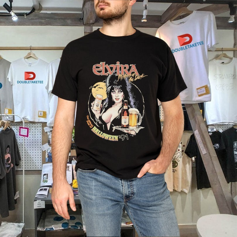 Elvira Mistress Of The Dark Fear Halloween Fright - Adult & Kids T-Shirts, Sweatshirts & Hoodies apparel design preview 4