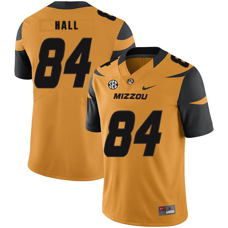 Emanuel Hall 84 Gold College Football Jersey football jersey product view 1