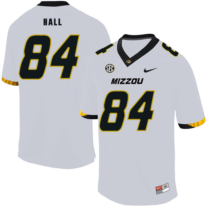 Emanuel Hall 84 White College Football Jersey football jersey product view 1