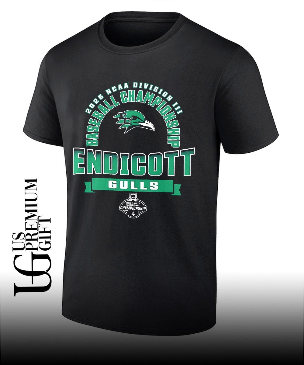 Endicott Gulls 2026 NCAA Division III Baseball Championship shirt Unisex T-shirt, Sweatshirt, Hoodie, Long Sleeve Tee - T-Shirt, Sweatshirt, Hoodie