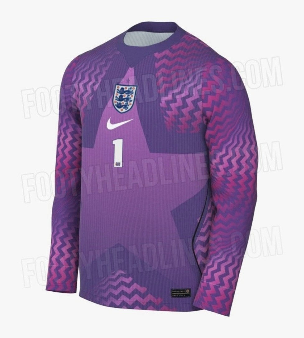 England 2026 World Cup GK Style 3 Soccer Jersey sports jersey product view 1