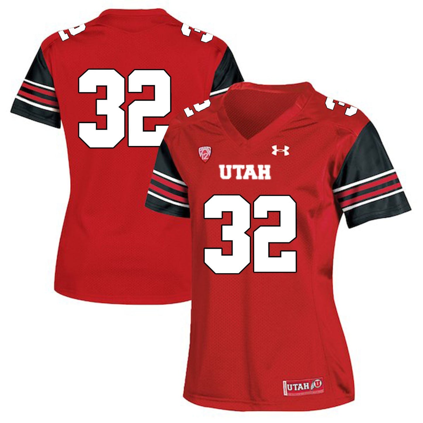 Eric Weddle 32 Red Women College Football Jersey football jersey product view 1