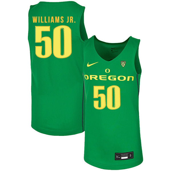 Eric Williams Jr.50 Green College Football Jersey football jersey product view 1
