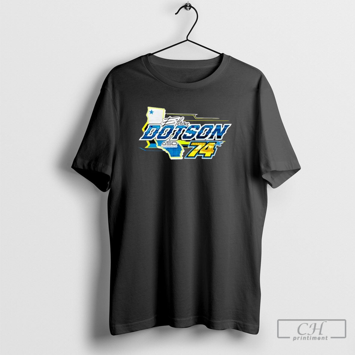 Ethan Dotson Motorsports Bakersfield 74 Dirt Track Racing Shirt Tee Unisex T-shirt, Sweatshirt, Hoodie, Long Sleeve Tee - T-Shirt, Sweatshirt, Hoodie
