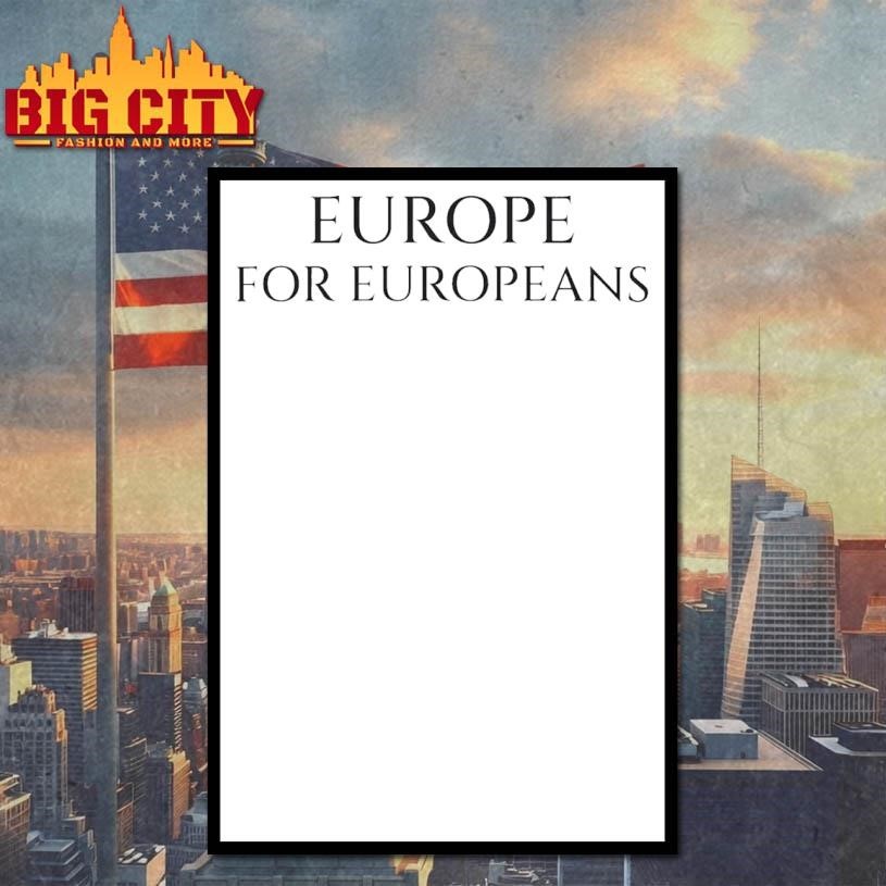 Europe For Europeans - Adult & Kids T-Shirts, Sweatshirts & Hoodies apparel design preview 4