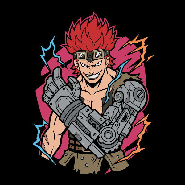 Eustass Kid Magnetic Rampage Unisex T-shirt, Sweatshirt, Hoodie, Long Sleeve Tee - T-Shirt, Sweatshirt, Hoodie