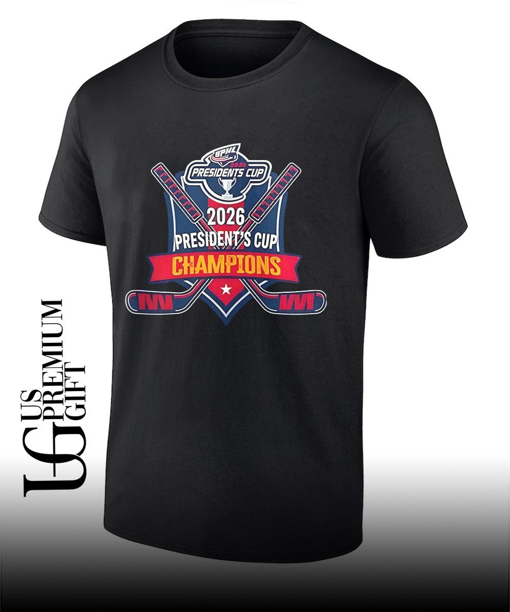 Evansville Thunderbolts Presidents Cup Champions Southern Professional Hockey League 2026 shirt - T-Shirt, Sweatshirt, Hoodie